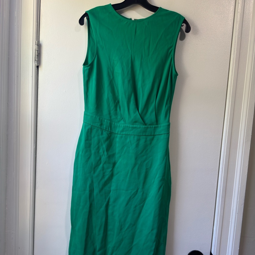 Reiss Layla Sleeveless Bodycon In Green - Picture 7 of 16